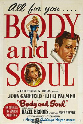 出卖灵肉的人 Body and Soul.1947 字幕下载