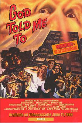 上帝旨意 God Told Me To.1976 字幕下载